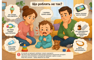 ТОП-10 помилок батьків у догляді за дитячими зубами